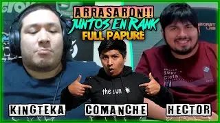 HECTOR K1 ft. KINGTEKA & VANN LA ROMPEN JUNTOS!! 😎🔥 FULL PAPURE - BAILE DEL TET3O 🤪😆