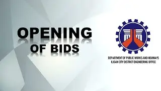 Procurement Livestream for DPWH Iligan City DEO on December 22 2025.