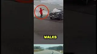 Этот нелепый водитель, которому было наплевать на всё, стал причиной аварии. #шорты #безопасноево...