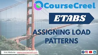 ETABS : ASSIGNING LOAD PATTERNS