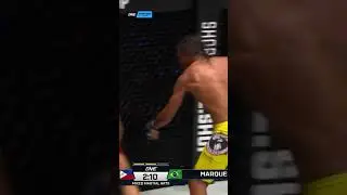 Edson Marques PLANTS former ONE Lightweight World Champion Eduard Folayang for a second-round TKO! 👊