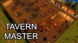 NEW Tavern Master Gameplay - Medieval Tavern Management & Hotel Building Simulator