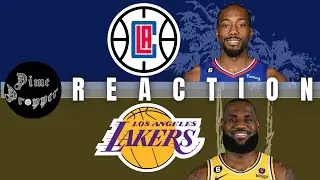 CLIPPERS BIGGEST EVER WIN OVER LAKERS!! REACTION | @dimedropperpod