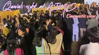 Qawali night at Allama Iqbal medical college Lahore | Cinematic view