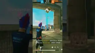 1Vs 4 M500 #shorts #freefire #garenafreefire #gaming #totalgaming #badge  #minecraft #Tech siript