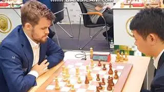 Magnus plays the London System against Wang Hao  World Rapid 2019