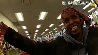 This woman asked the officer for a Hug and a Ride