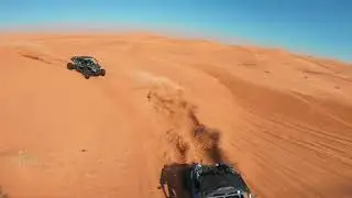 Our New Can-Am Buggy Adventure Tours in Dubai with sandboarding. Big Red Adventure Tours