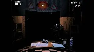 ZERANDO A NOITE 3 DE FNAF 2!!! (gravei das 3am at&eacute; as 6am pq esqueci de gravar'-')