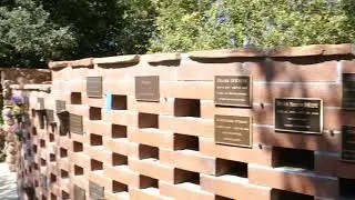 Actor Steve Forrest Grave Valley Oaks Memorial Park Westlake Village LA CA USA September 2, 2020