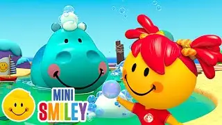 🫧🎵 Bubbles in the bath 🫧🎵 Mini Smiley | Songs and Nursery Rhymes for Kids