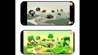 RED BALL EVOLVED || Repair The Village And Nature Life