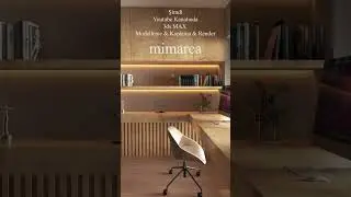 3ds MAX Çalışma Köşesi Modelliyoruz.
