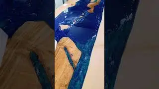 Final, 3rd Epoxy Flood Coat Finish Application 