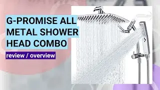 Review: G-Promise All Metal 12-Inch Shower Head Combo