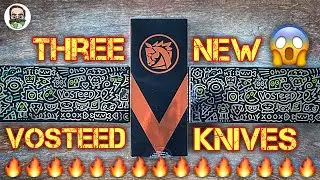 New Vosteed Knives x3!!! They&rsquo;re just getting started for 2026!! 😱🔥