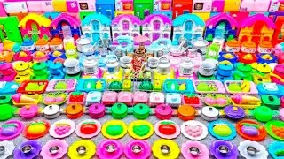 7:25 Minutes Satisfying with Unboxing Hello Kitty Tiny Kitchen Set | Playset Kitchen Cooking Toys