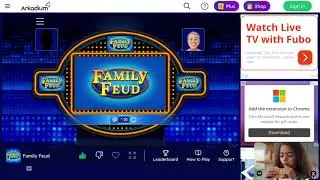 Family Feud Live On Dequan's ChromeOS