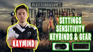 Kaymind PUBG Settings, Keybinds, Sensitivity, Gear and Setup 2021