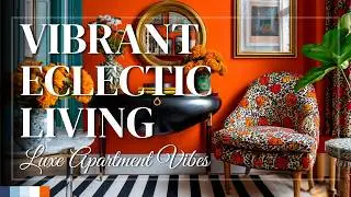 Bold Eclectic Style for Small Apartments 💎 Smart Luxury and Vibrant Color Combined