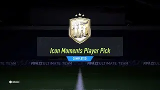 Icon Moments player pick sbc! FIFA 22 sbc solution!