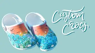 I PAINTED MY CROCS