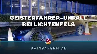 Geisterfahrer bei Lichtenfels: Rentner verursacht Unfall auf Bundesstra&szlig;e