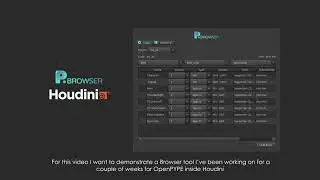 OpenPYPE Browser for Houdini
