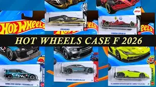 Hot Wheels Case F 2026 - F1 Ferrari i piękny nowy Aston!