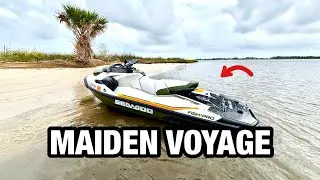 THIS SEADOO FISH PRO RIPS!! - (kicked out by dock master?)