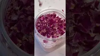 DIY Rose Body Scrub🌹💋#bodyscrub #diy #selfcare #valentinesday #skincare