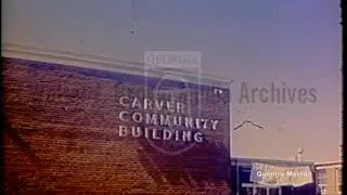 The Grand Opening of the Carver Homes Housing Projects Community Center (February 21, 1970)