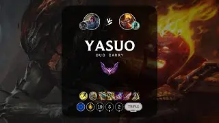 Yasuo ADC vs Brand - EUW Master Patch 13.24