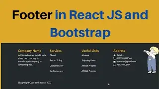 React Footer