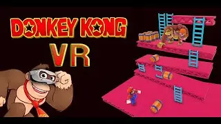 Donkey Kong VR | FULL GAMEPLAY | Meta Oculus Quest | NO COMMENTARY