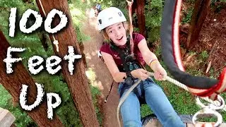 My Daughter is a Fearless Legend - 100 Feet Up in the Air!