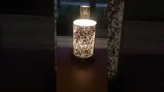 Pink Zebra Silver Mercury Simmering Light $28