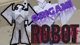 how to make easy Origami Robots