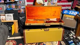 Футляр FENDER G&G Tweed 2000-х годов и футляр Fender Classic 2020-х годов