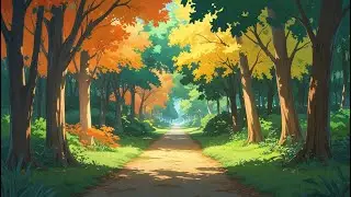Afternoon Forest Walk with Lofi 🍂 | Peaceful Beats for Focus, Relax & Study