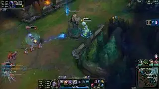 League of Legends, Orianna Plays, defending at low health