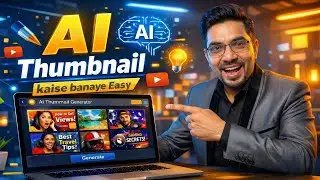 AI Se YouTube Thumbnail Kaise Banaye | AI YouTube Thumbnail Maker Tutorial 2026 | Imran Arif Tech