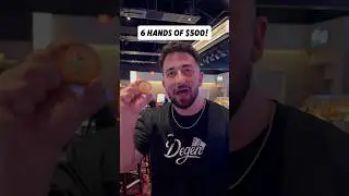 $3000 across 6 hands of blackjack! ONE TIME! #casino #blackjack #gambling #lasvegas #comedy #win