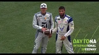 The football returns at Daytona during rain delay