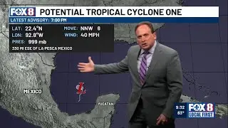Evening weather update for Tuesday, June 18