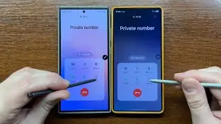 Samsung S24 Ultra vs S25 Ultra Old vs New Galaxy Bells Ringtone Incoming Call + Styluses + Cases