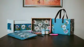Decoupageorama by KJ x Artistry Wardrobe | Hand Painting | Decoupage