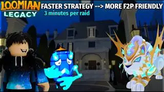 (READ DESC) NEW STRATEGY TO BEAT THE NIGHTMARE COSMIC JOLTOOTH RAID | Loomian Legacy