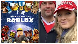 Dada & Mama Play Roblox!