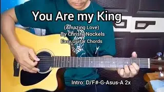 You are my King (Amazing Love) by Christy Nockels | Easy Guitar Chords Tutorial with lyrics